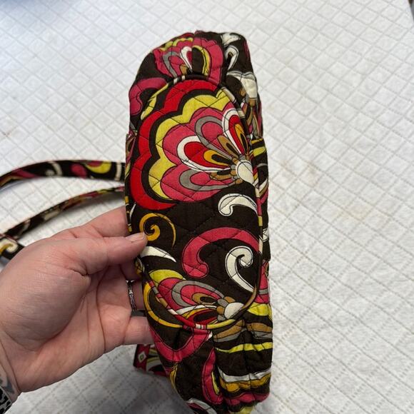Vera Bradley Pink and Brown Shoulder Bag with Intricate Design - Picture 6 of 6
